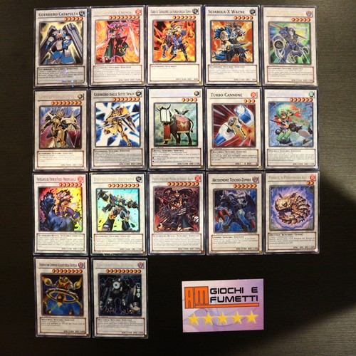 Lotto carte synchro in - 17,