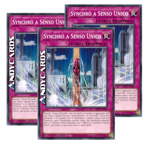 Synchro senso unico 3x - synchro,