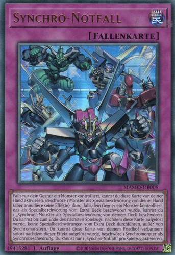 Yugioh synchro emergenza - synchro,