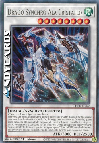 Drago synchro ala cristallo - drago,