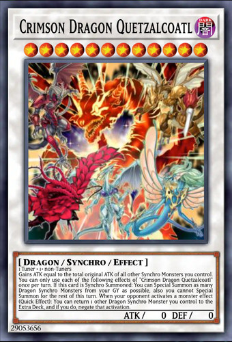 Yugioh crimson dragon - yugioh!,