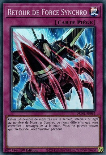 Retour de force - retour,