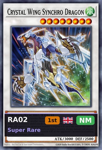 Crystal wing synchro - crystal, dragon