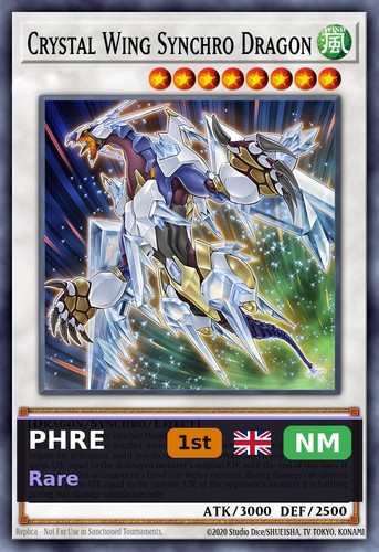 Crystal wing synchro dragon - crystal,
