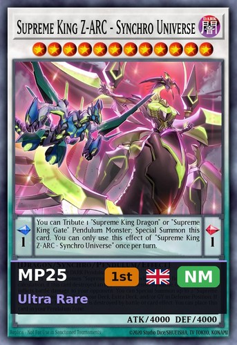 Supreme king arc synchro - supreme,