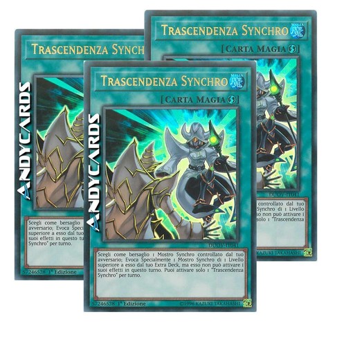 Trascendenza synchro - 3x,
