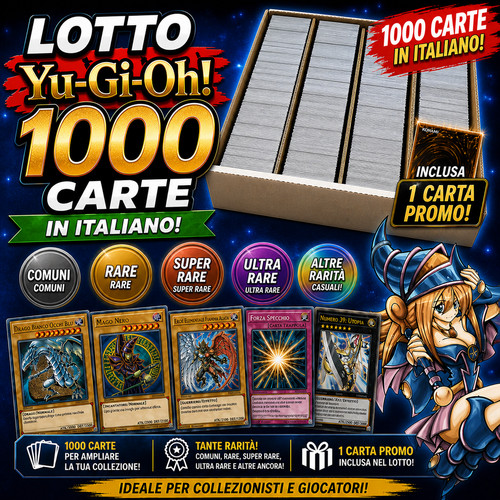 Yugioh lotto 1000 carte - 1000,