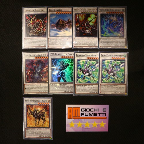 Lotto carte synchro in - 9,