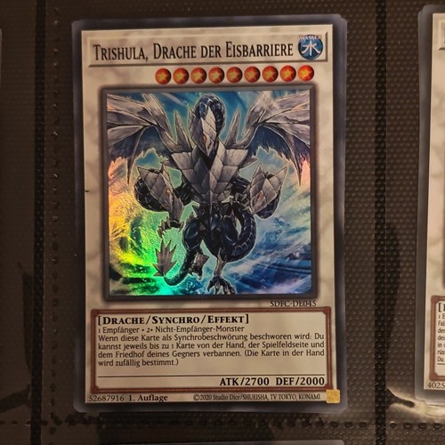 Trishula eisbarriere - yu-gi-oh!,